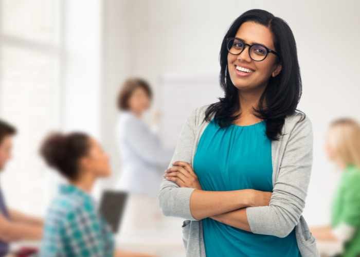 happy girl after getting personal loan without salary slip